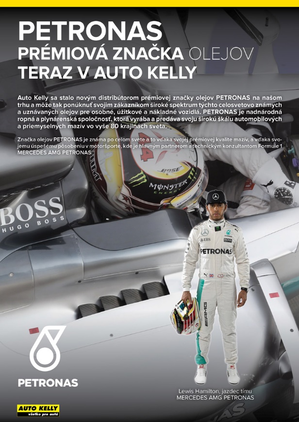 Novinka u Auto Kelly = Petronas