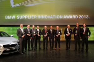 BMW ocenilo společnost Bosch za vynikající spolupráci cenou „BMW Supplier Innovation Award“
