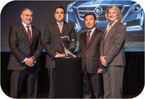 SKF získala uznání od General Motors pro nejlepšího dodavatele roku 2013