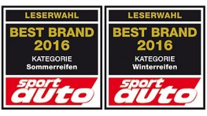 Čitatelia časopisu Sport Auto volia Continental za najlepšiu značku zimných a letných pneumatík