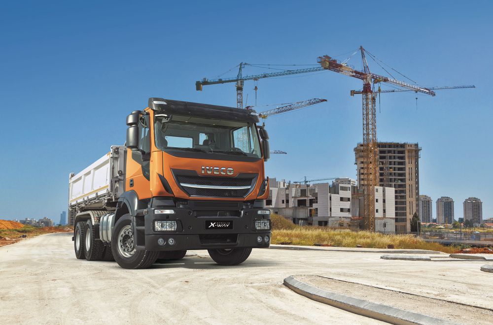 IVECO predstavuje nové nákladné vozidlo pre stavebníctvo Stralis X-WAY s najvyšším užitočným zaťažením vo svojej triede a špičkovou technikou pre využitie paliva