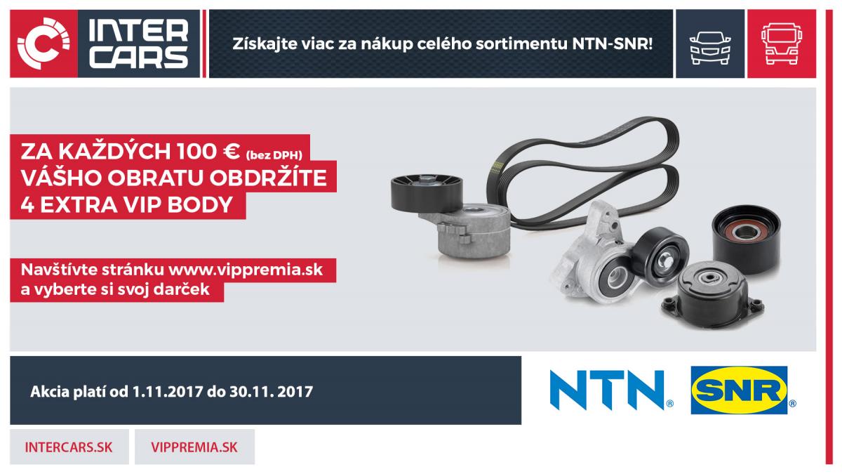 Získajte viac za nákup celého sortimentu NTN-SNR u Inter Cars