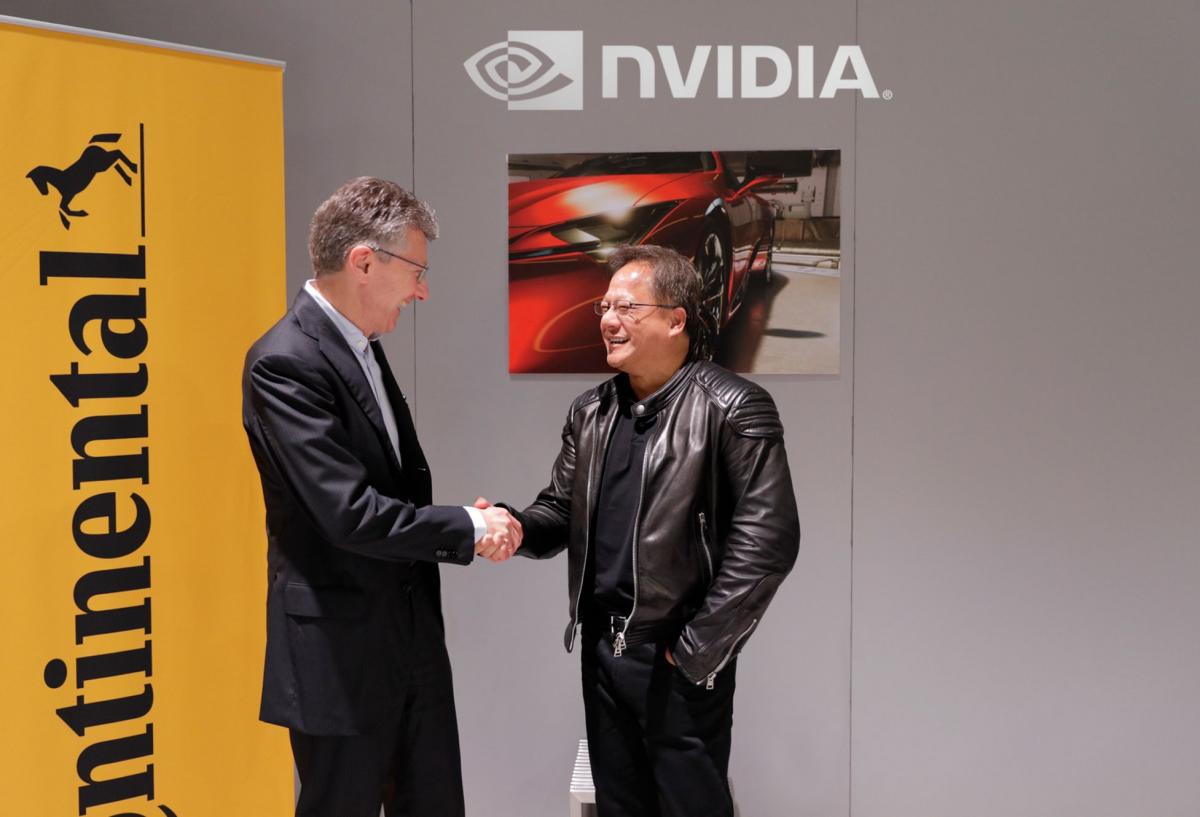 Continental a NVIDIA jako partneři umožní celosvětovou výrobu umělé inteligence pro samojízdné automobily