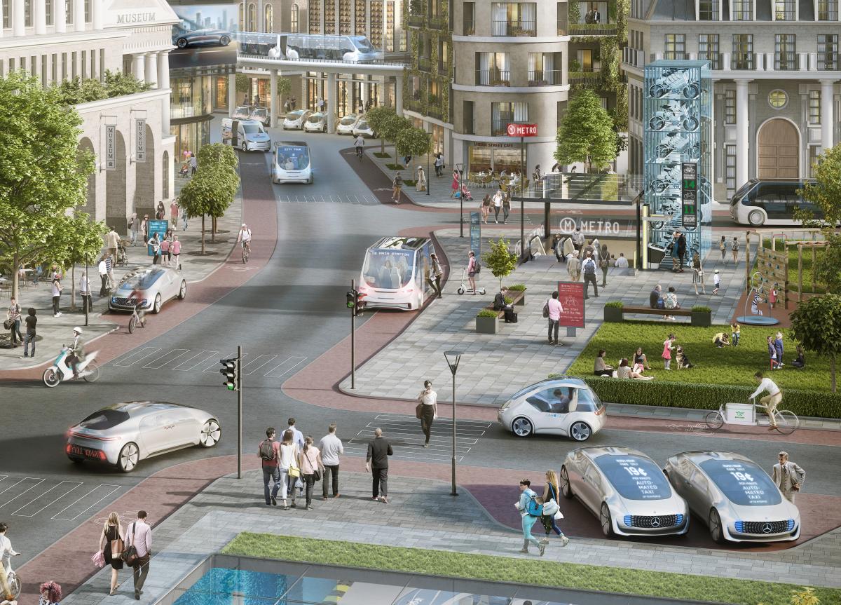 Automatizované riadenie v meste: Bosch a Daimler stavajú na AI platformu od Nvidia