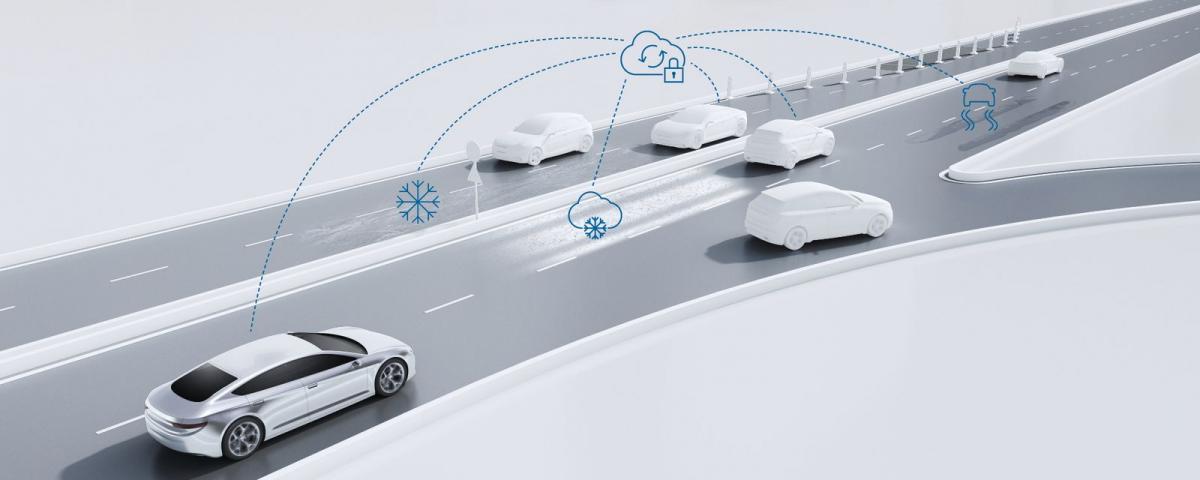 Popometer pre automatizované vozidlá prichádza z cloudu Bosch