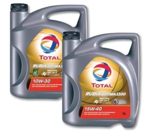 Nová řada motorových olejů Total Rubia Optima