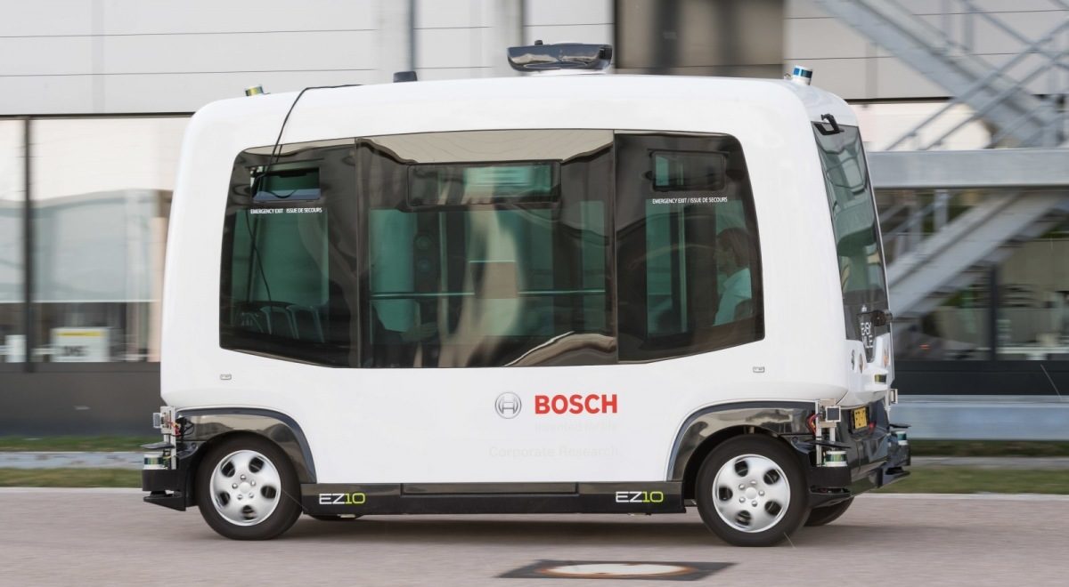 Autonomní vozidlo Bosch