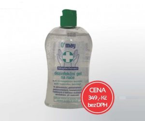 Interaction: Exkluzivně v prodeji dezinfekční gel na ruce – 500 ml