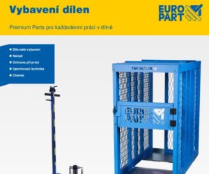 Katalog firmy Europart: Vybavení dílen