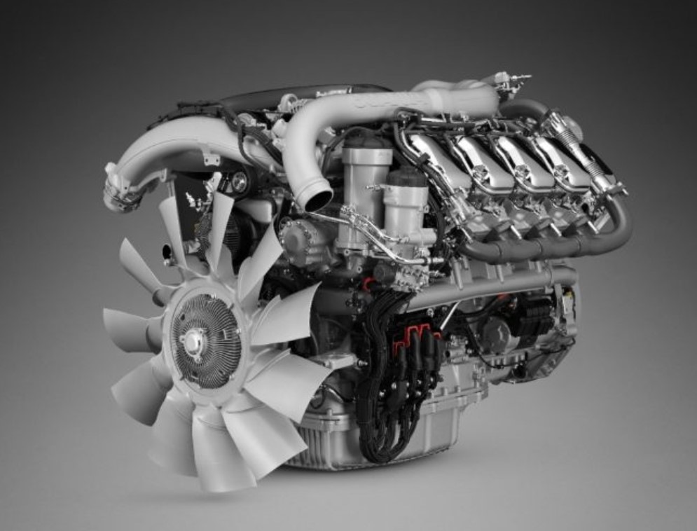 Motor Scania V8