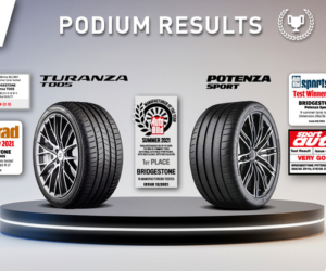 Bridgestone sbírá v evropských testech letních pneumatik umístění na stupních vítězů