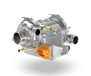 Dekarbonizace užitkových vozidel: ZF představuje elektrický vysokorychlostní vzduchový kompresor pro palivové články a partnerství se společností Liebherr