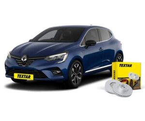 Nové brzdové kotouče Textar pro Renault Clio