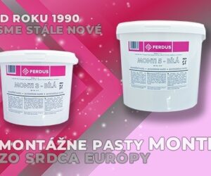 FERDUS: Nová verze montážne pasty MONTI