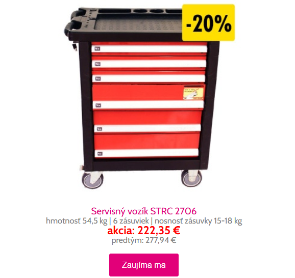Servisný vozík STRC 2706