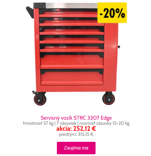 Servisný vozík STRC 3307 Edge