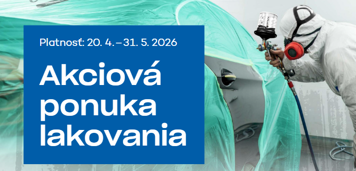 Akciová ponuka produktov na lakovanie